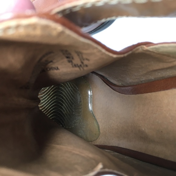 Fioni Peep-toe Booties Size 9.5 Brown - Picture 4 of 8